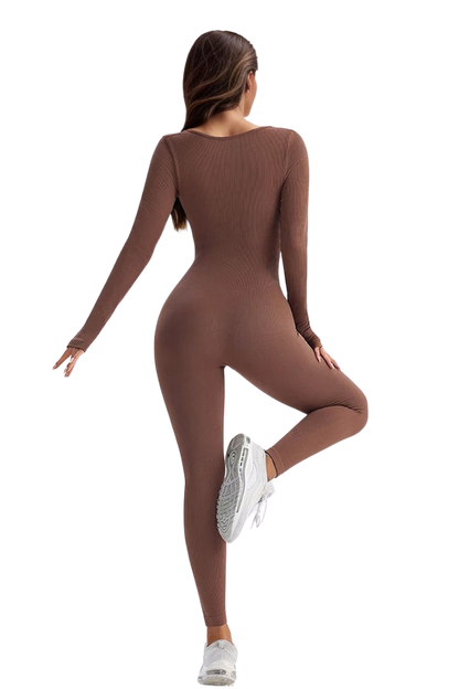 Full Sleeve Snatched Jumpsuit